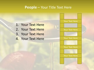 Freshly Spice Goldencoloured PowerPoint Template