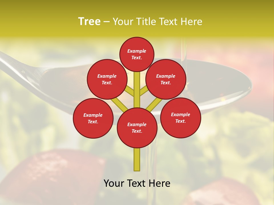 Freshly Spice Goldencoloured PowerPoint Template