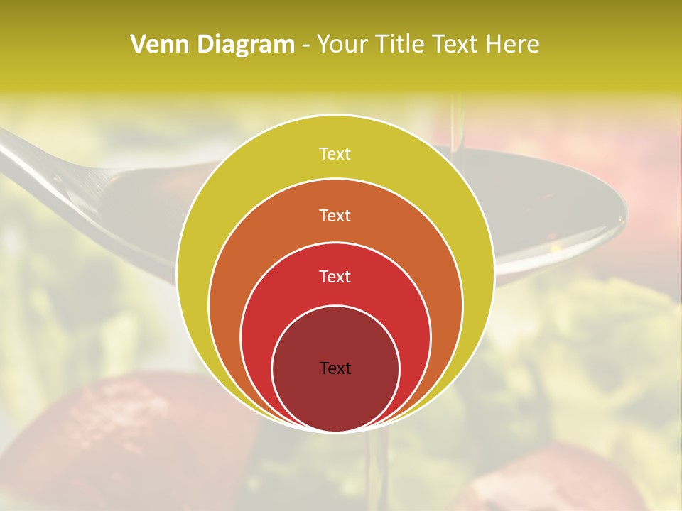 Freshly Spice Goldencoloured PowerPoint Template