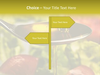 Freshly Spice Goldencoloured PowerPoint Template