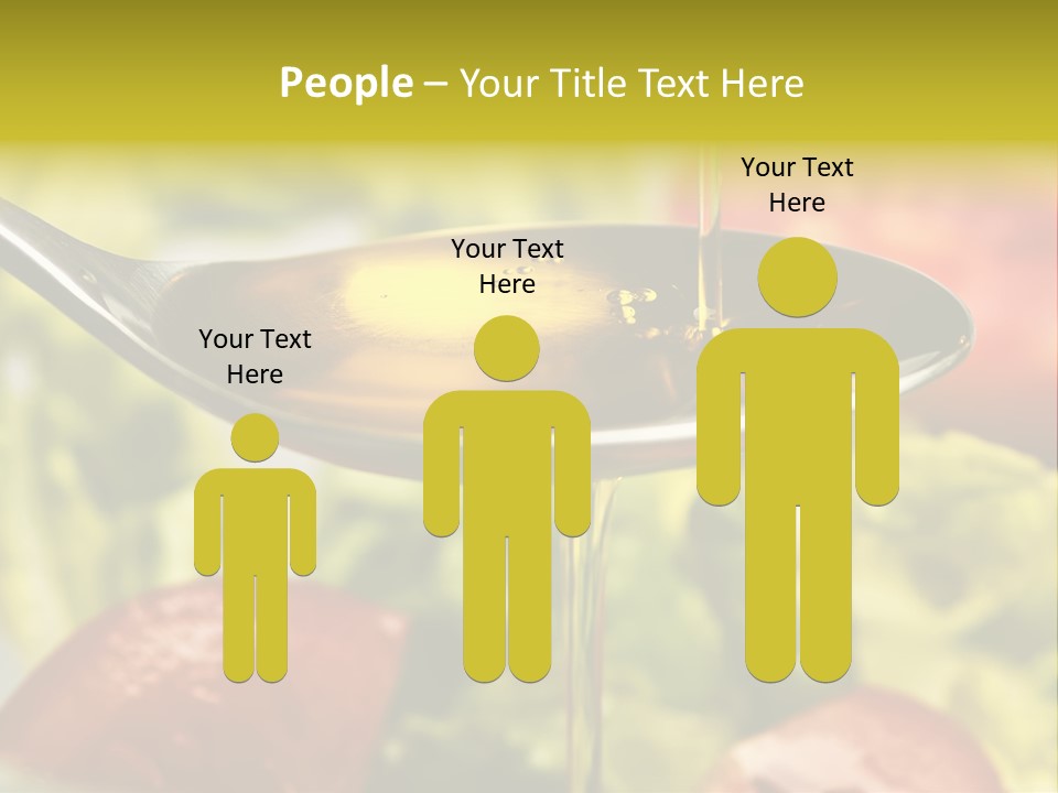 Freshly Spice Goldencoloured PowerPoint Template