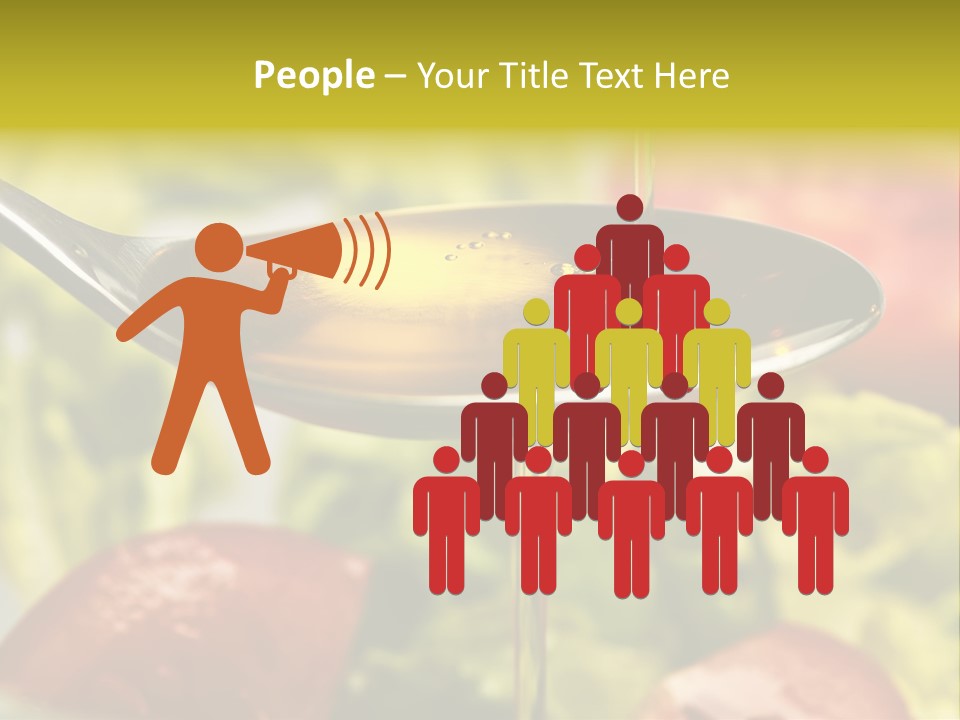 Freshly Spice Goldencoloured PowerPoint Template