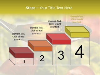 Freshly Spice Goldencoloured PowerPoint Template