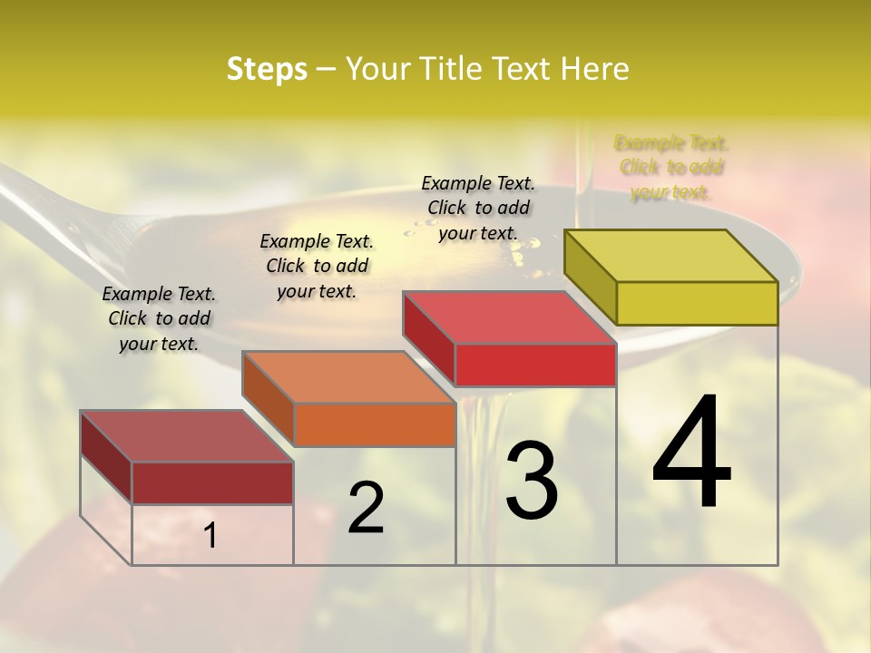Freshly Spice Goldencoloured PowerPoint Template