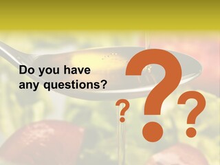 Freshly Spice Goldencoloured PowerPoint Template