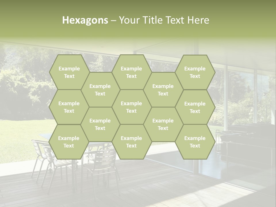 Table Space Minimal PowerPoint Template