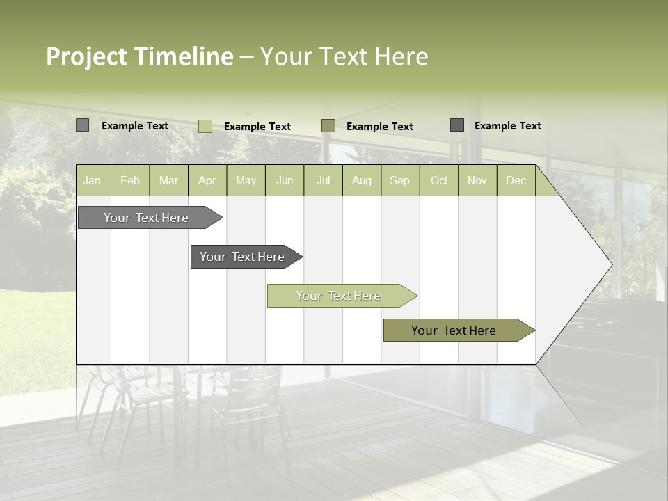 Table Space Minimal PowerPoint Template