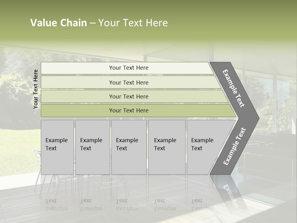 Table Space Minimal PowerPoint Template
