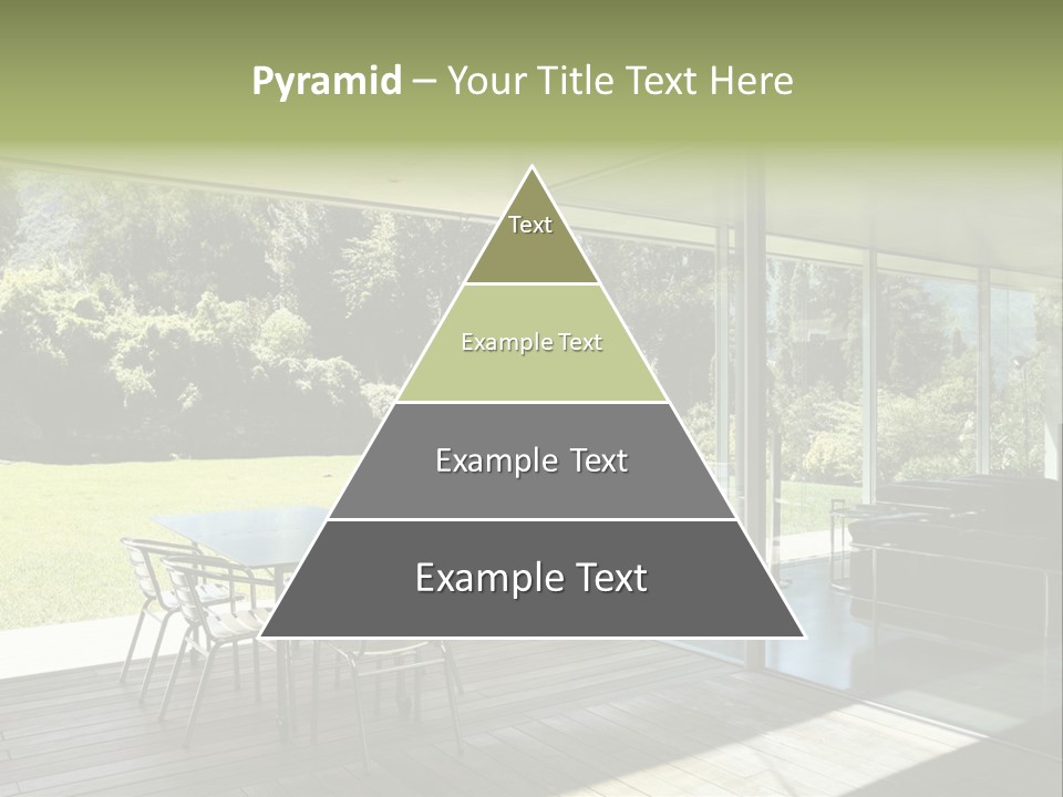 Table Space Minimal PowerPoint Template