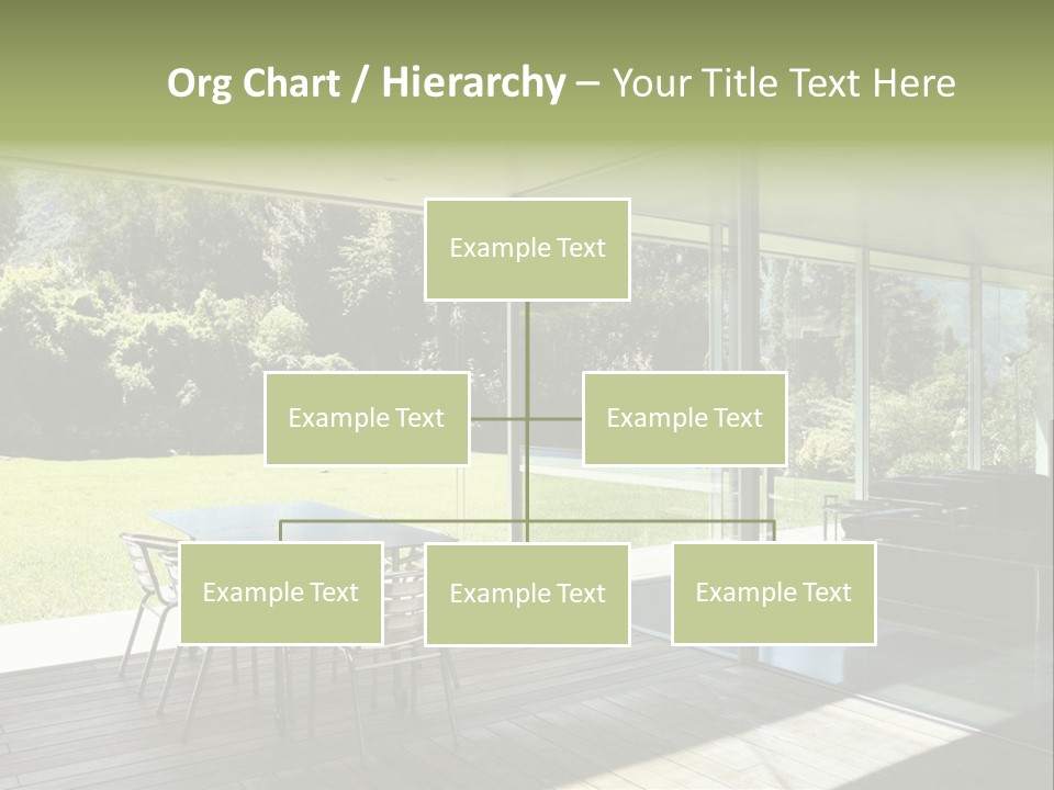 Table Space Minimal PowerPoint Template