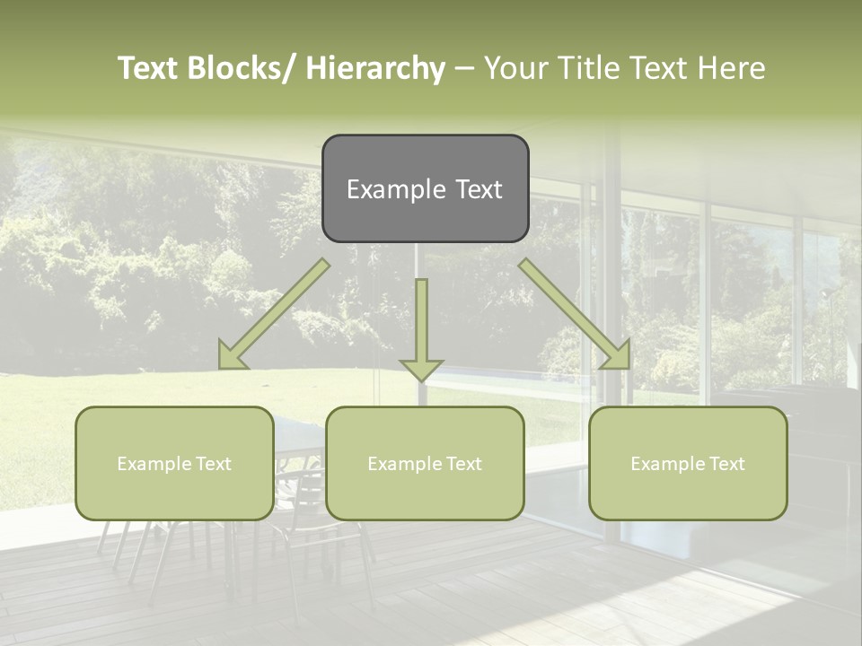 Table Space Minimal PowerPoint Template