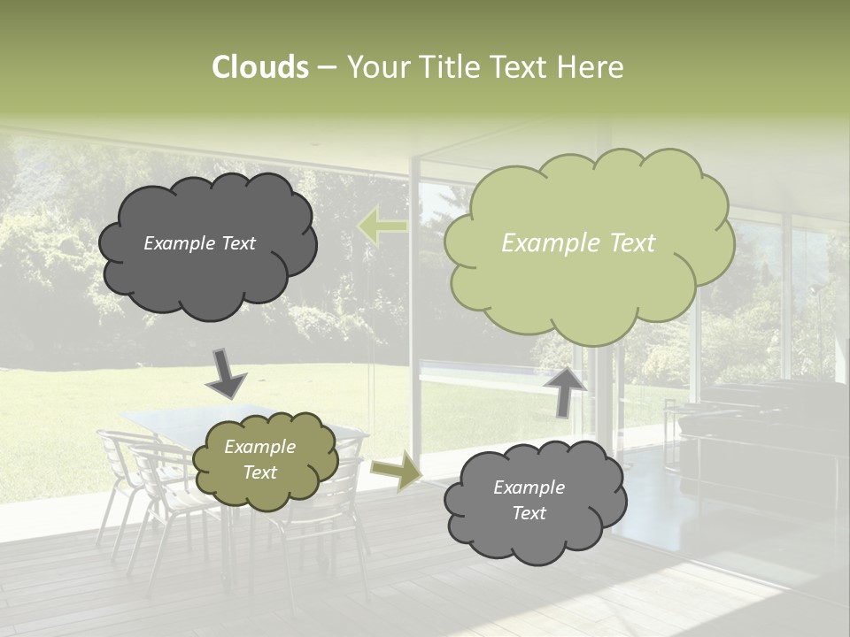 Table Space Minimal PowerPoint Template