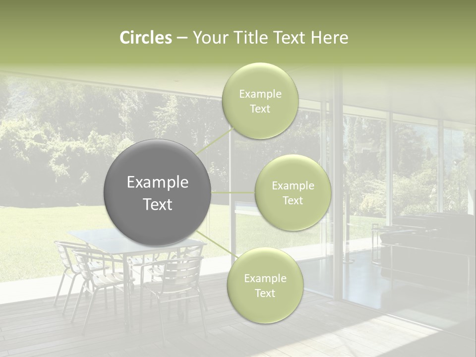 Table Space Minimal PowerPoint Template