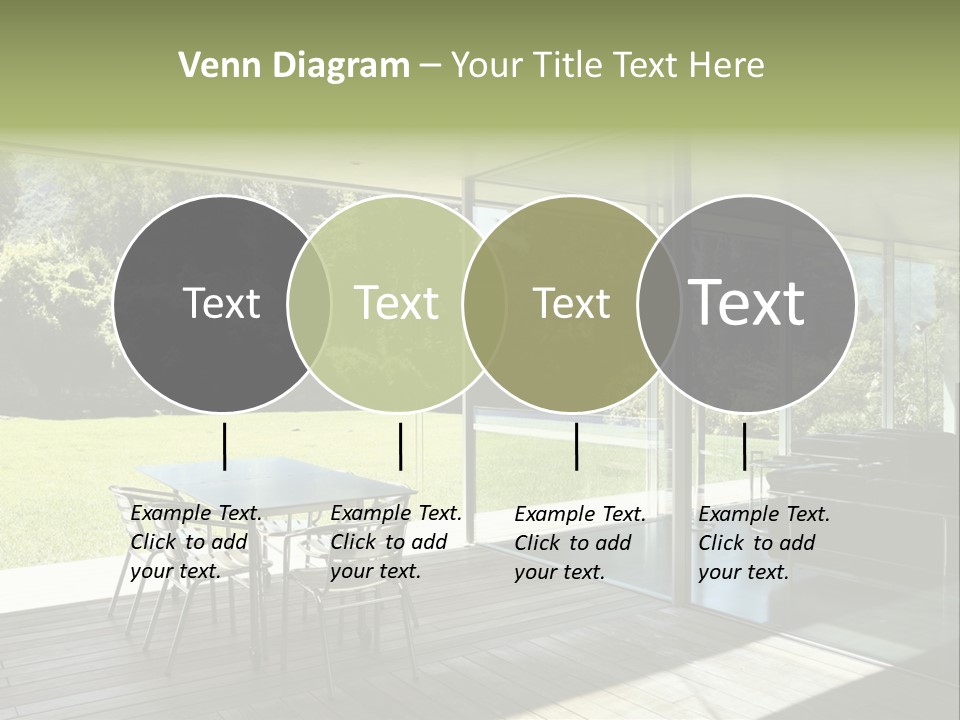 Table Space Minimal PowerPoint Template