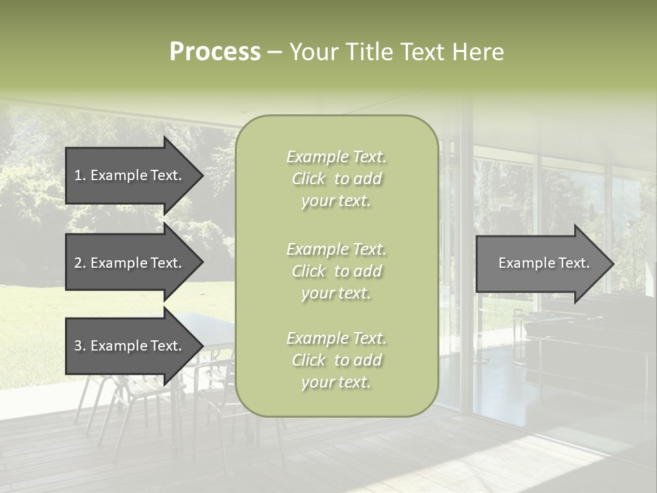 Table Space Minimal PowerPoint Template