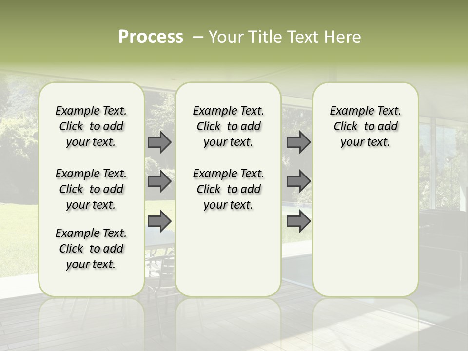 Table Space Minimal PowerPoint Template