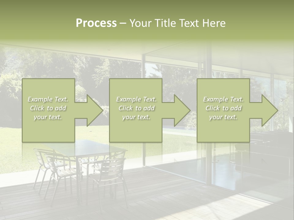 Table Space Minimal PowerPoint Template