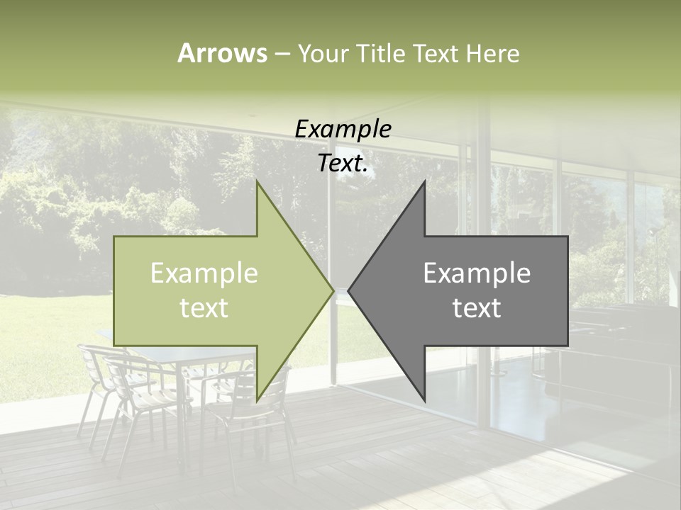 Table Space Minimal PowerPoint Template