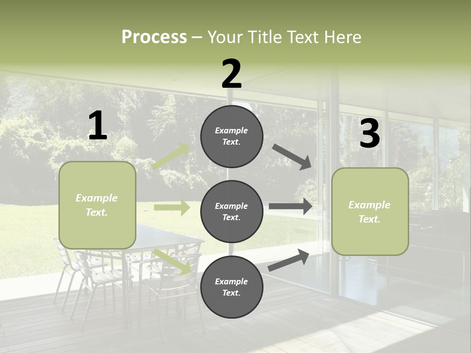 Table Space Minimal PowerPoint Template
