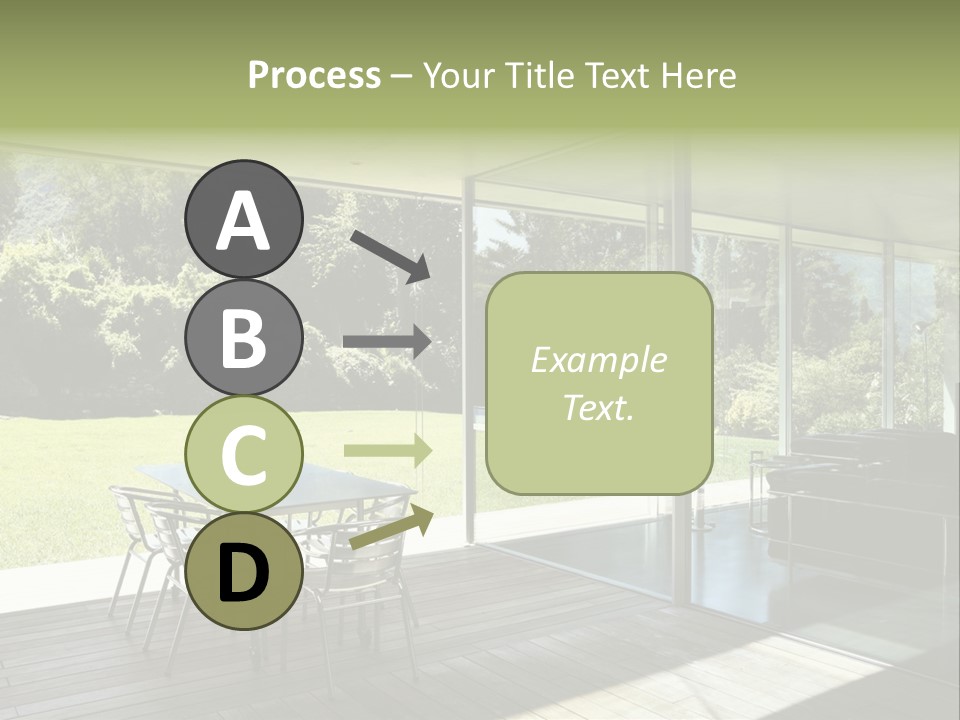 Table Space Minimal PowerPoint Template