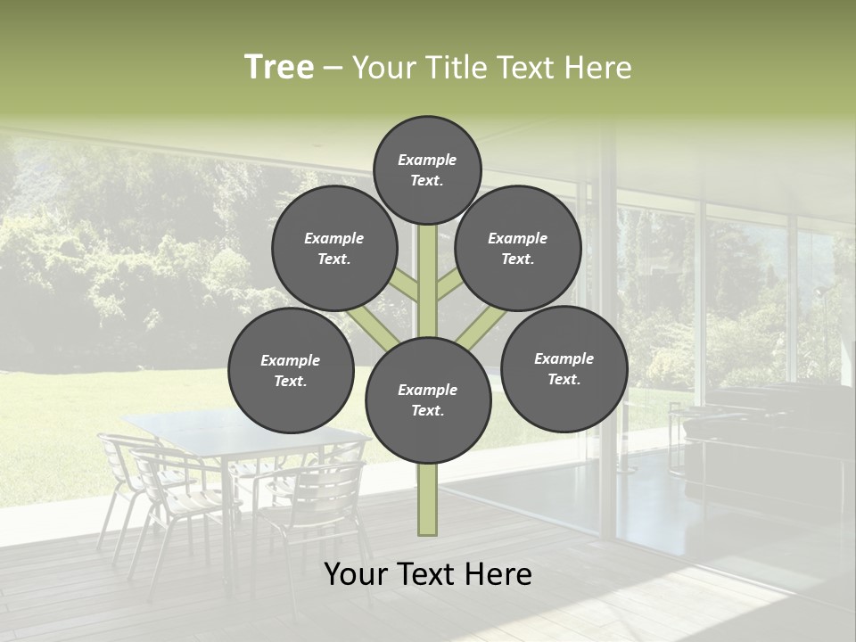 Table Space Minimal PowerPoint Template