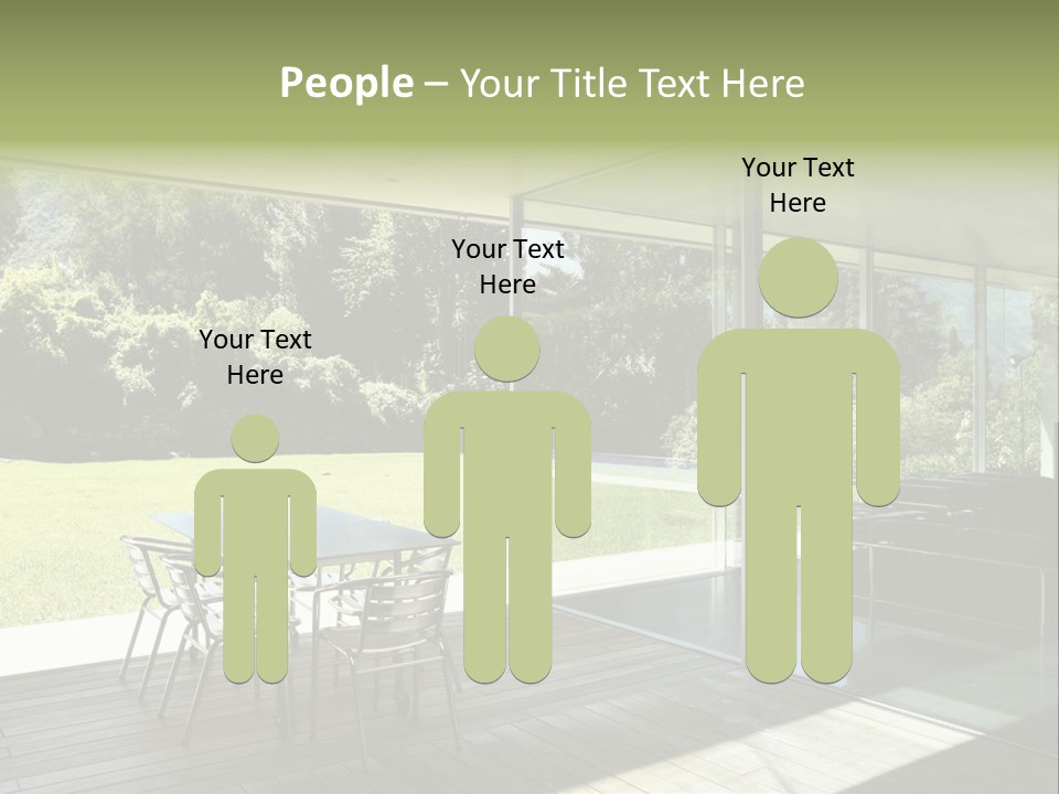 Table Space Minimal PowerPoint Template