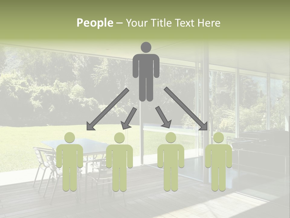 Table Space Minimal PowerPoint Template