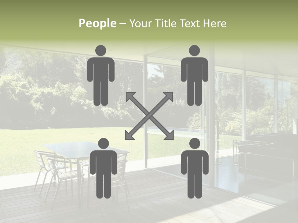 Table Space Minimal PowerPoint Template