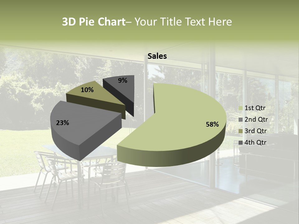 Table Space Minimal PowerPoint Template