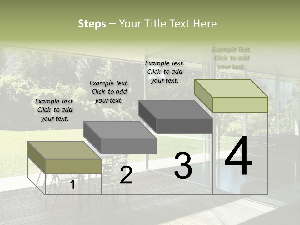 Table Space Minimal PowerPoint Template
