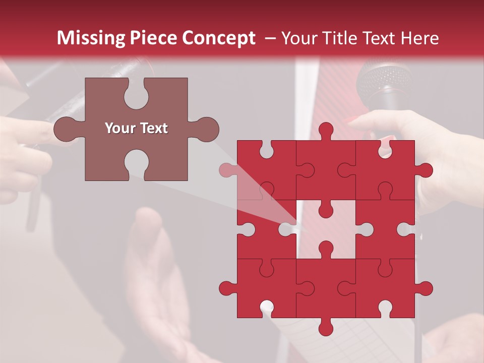 Meeting Question Speech PowerPoint Template