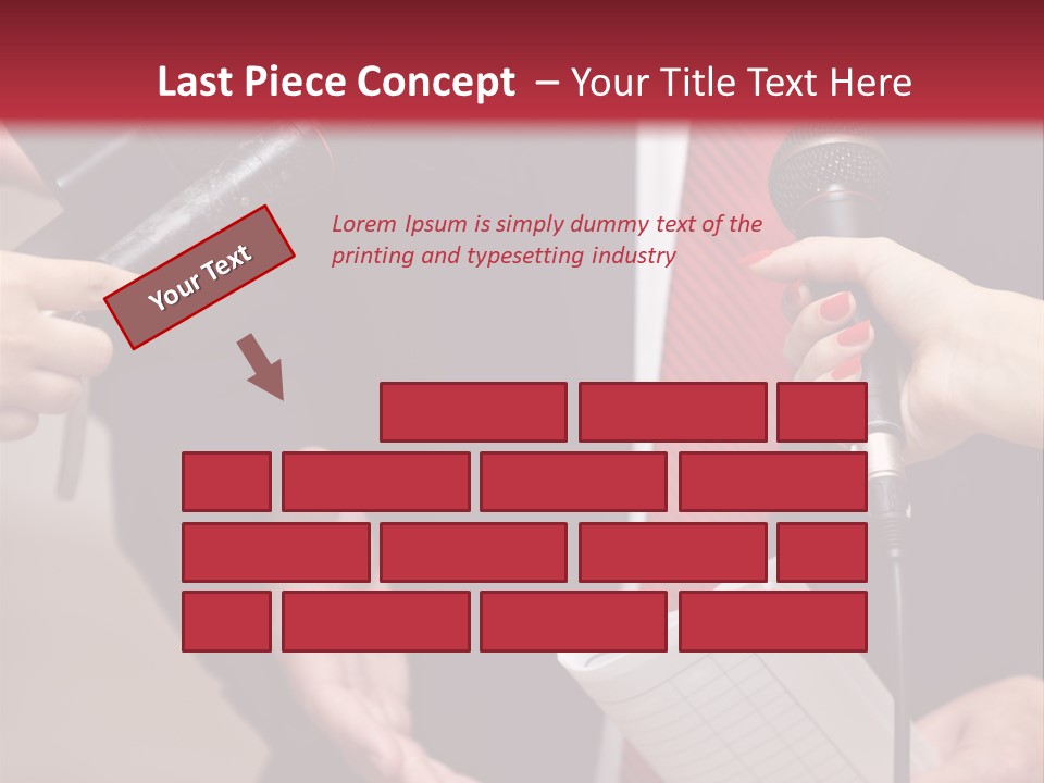 Meeting Question Speech PowerPoint Template