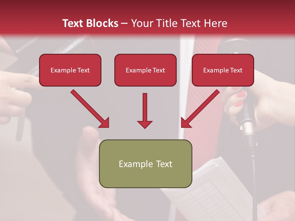 Meeting Question Speech PowerPoint Template