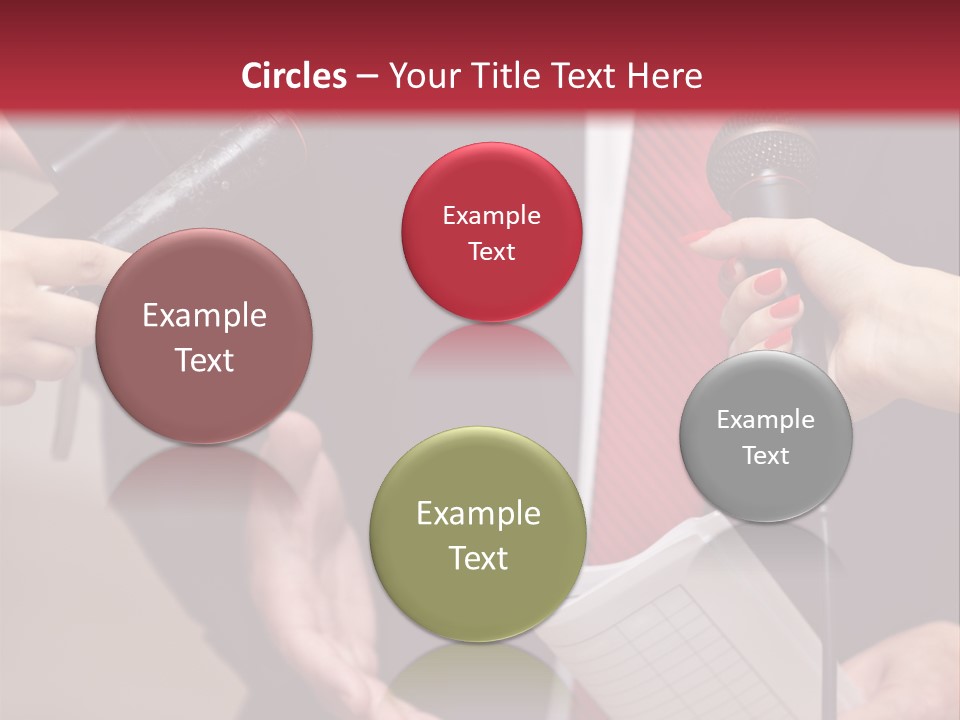 Meeting Question Speech PowerPoint Template