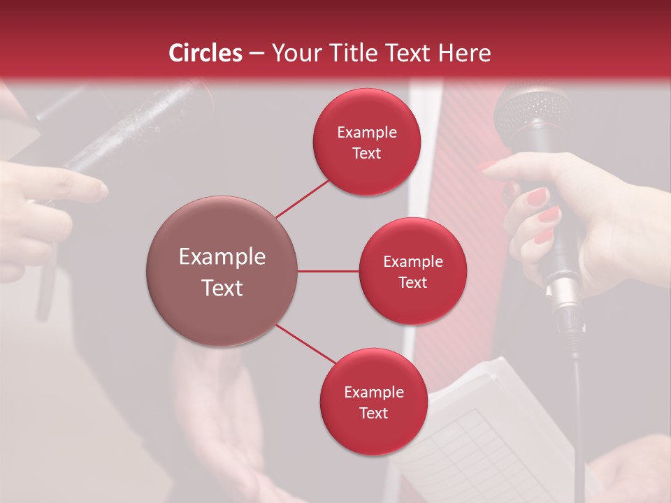 Meeting Question Speech PowerPoint Template