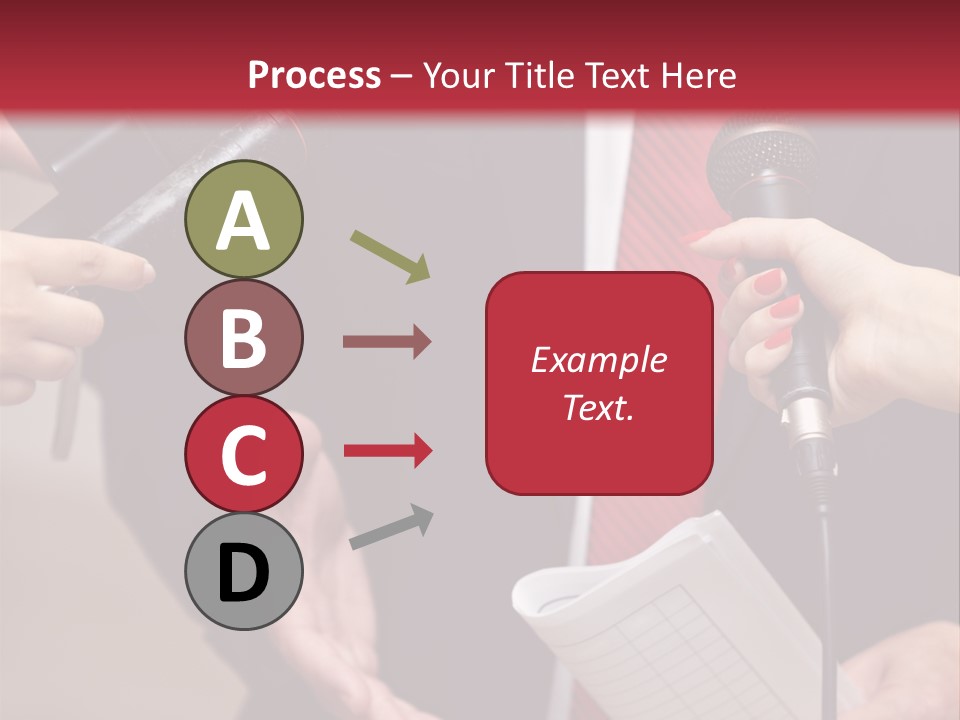 Meeting Question Speech PowerPoint Template