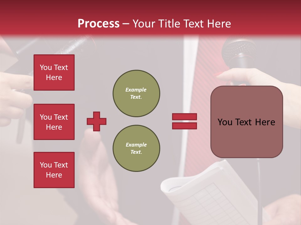 Meeting Question Speech PowerPoint Template
