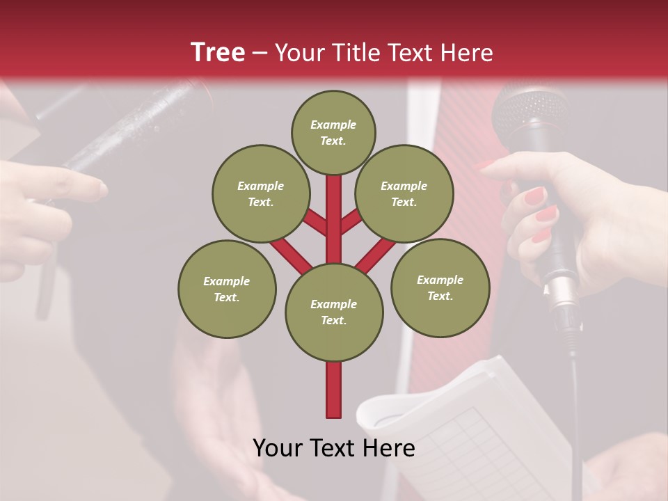 Meeting Question Speech PowerPoint Template