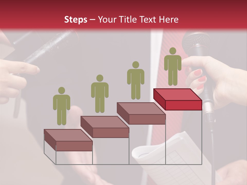 Meeting Question Speech PowerPoint Template