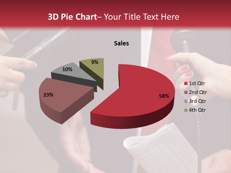 Meeting Question Speech PowerPoint Template
