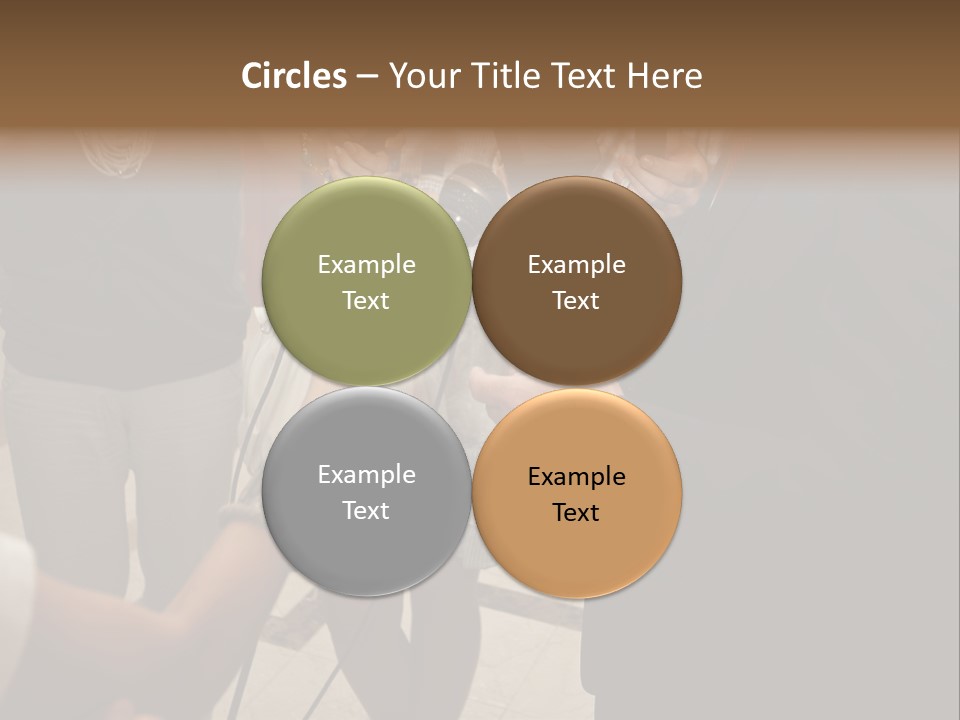 Communication Stage Microphone PowerPoint Template