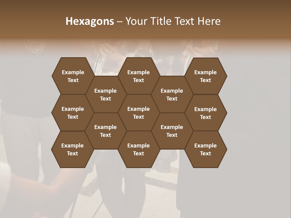 Communication Stage Microphone PowerPoint Template