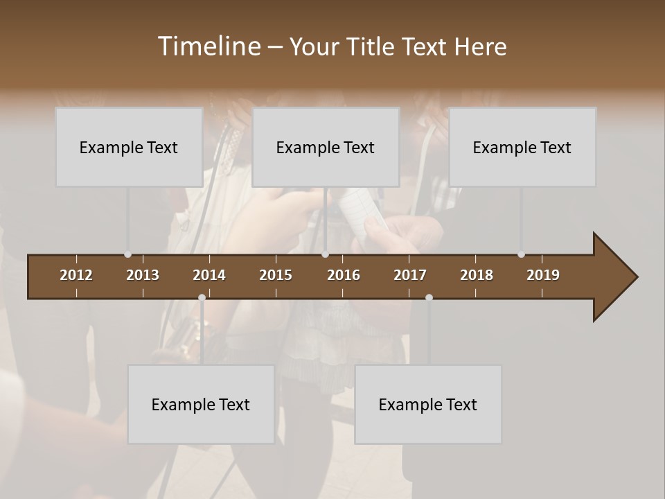 Communication Stage Microphone PowerPoint Template
