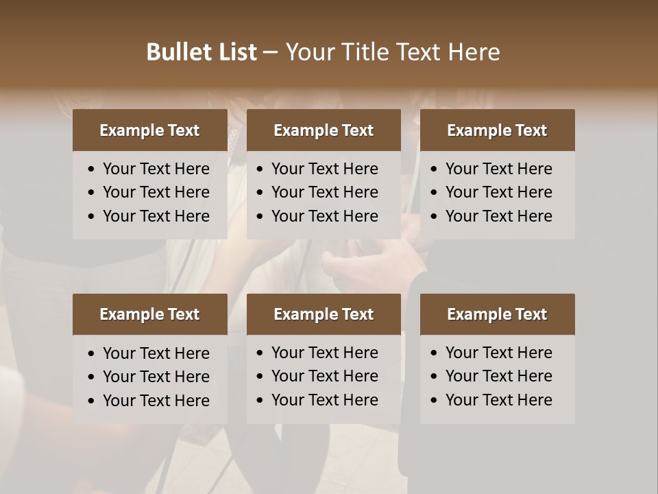 Communication Stage Microphone PowerPoint Template