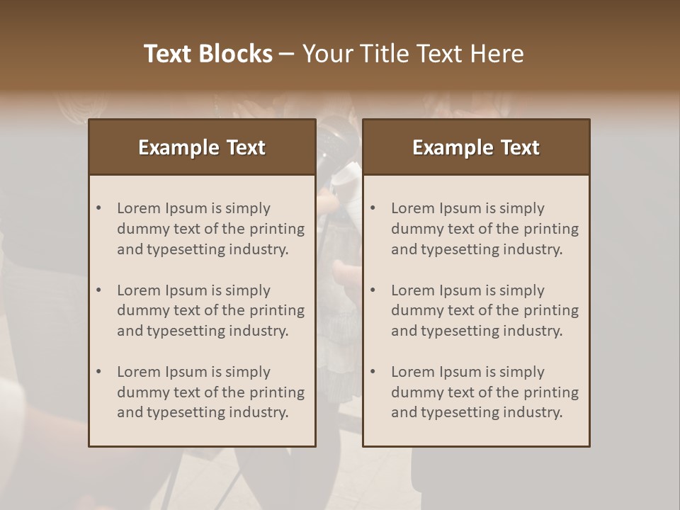 Communication Stage Microphone PowerPoint Template