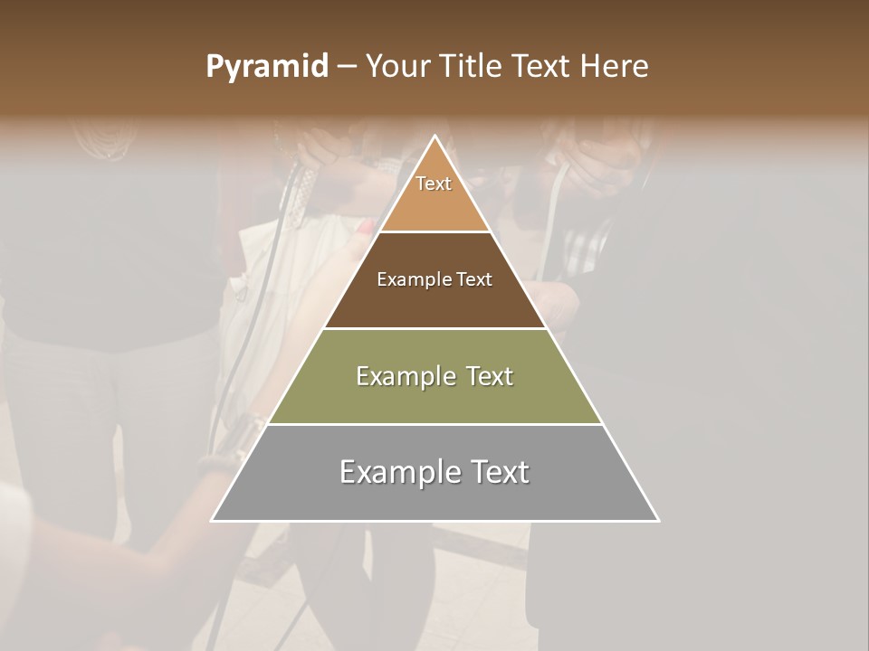 Communication Stage Microphone PowerPoint Template