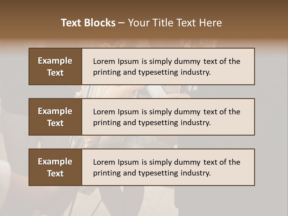 Communication Stage Microphone PowerPoint Template