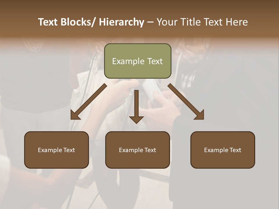 Communication Stage Microphone PowerPoint Template