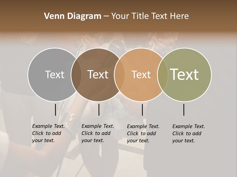 Communication Stage Microphone PowerPoint Template