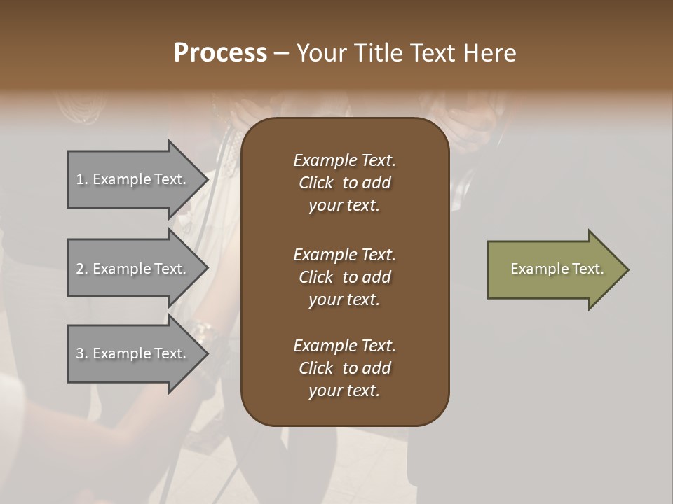 Communication Stage Microphone PowerPoint Template